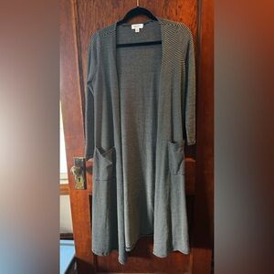 Lula Roe Duster lightweight cardigan